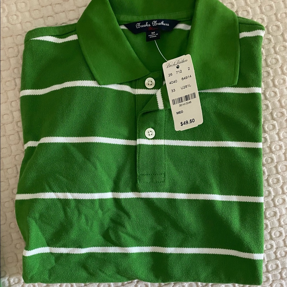 New! Brooks brothers boys polo